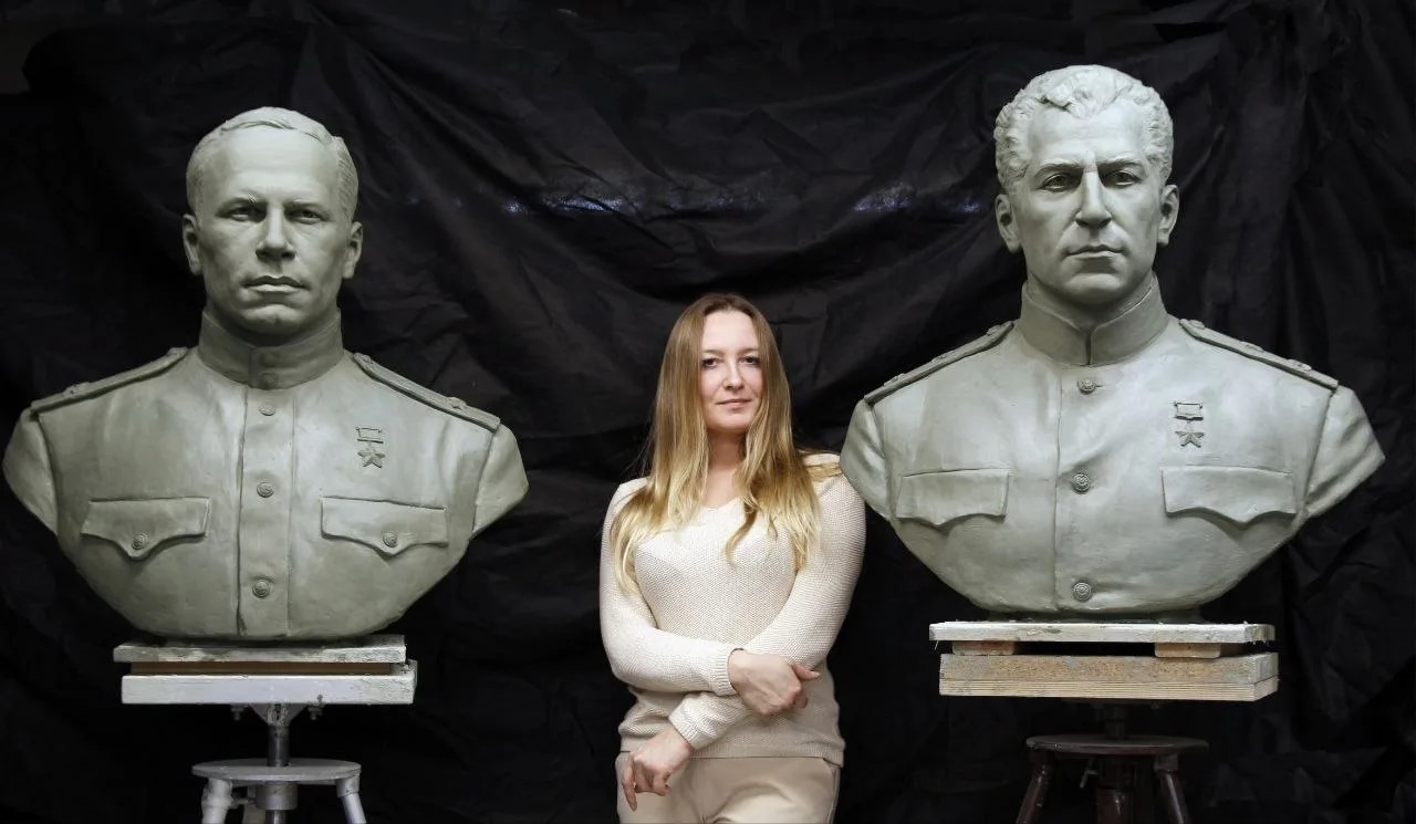 Победители. Вечная Россия. Вера. История. Мир  Переходим к представлению победителей номинации «Профессиональные скульпторы»! По решению жюри второе место заняла Виктория Тищенко